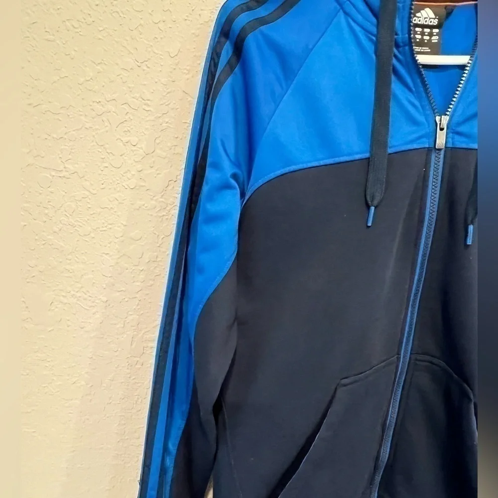 Adidas full zip tracksuit hoodie for men’s